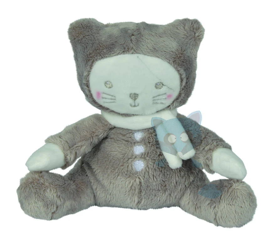 Tex Petit Chat Mini Peluche Gris Beige Blanc 15 Cm 3 Tex Petit Chat Mini Peluche Gris Beige Blanc 15 Cm