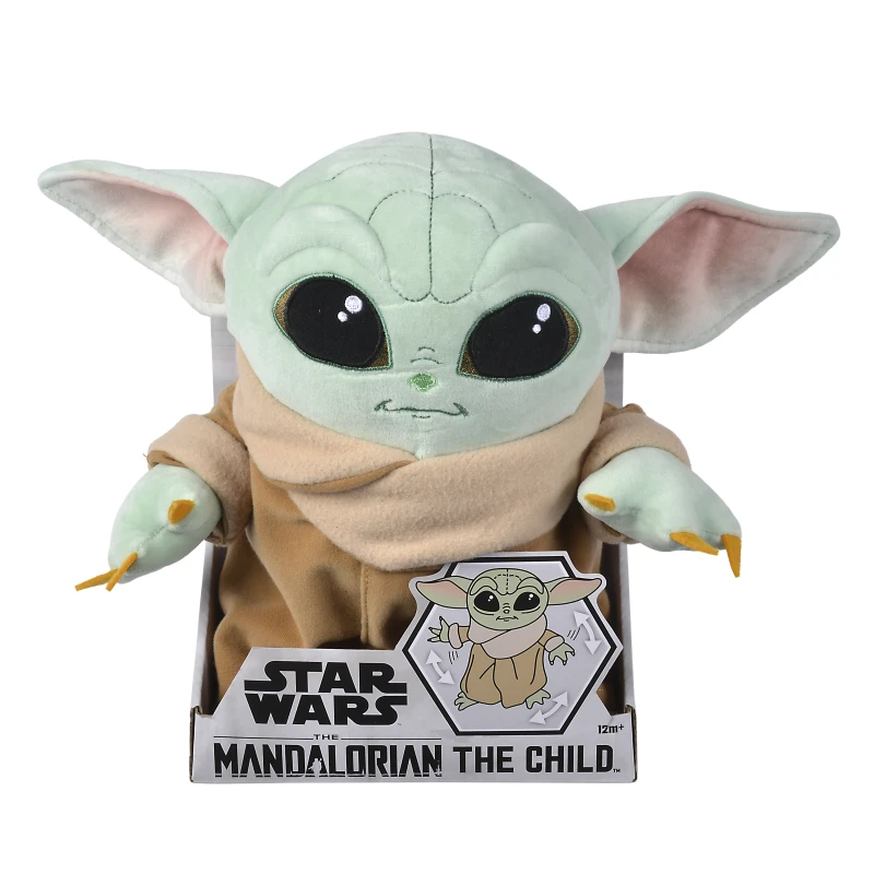 Disney Star Wars The Mandalorian Peluche Articulée Grogu Bébé Yoda 30 Cm 5 Disney Star Wars The Mandalorian Peluche Articulée Grogu Bébé Yoda 30 Cm – Image 3