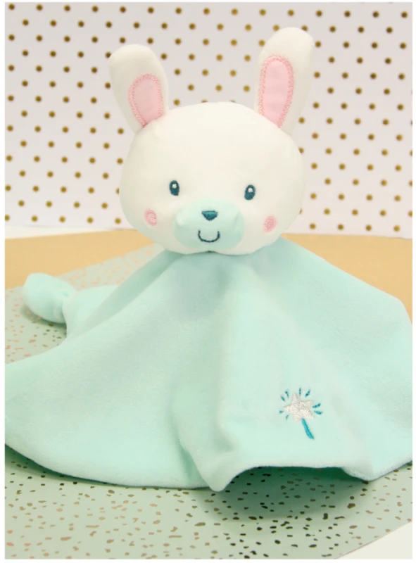 Gipsy Les Petits Féeriques Doudou Plat Lapin Vert 24 Cm 4 Gipsy Les Petits Féeriques Doudou Plat Lapin Vert 24 Cm – Image 2