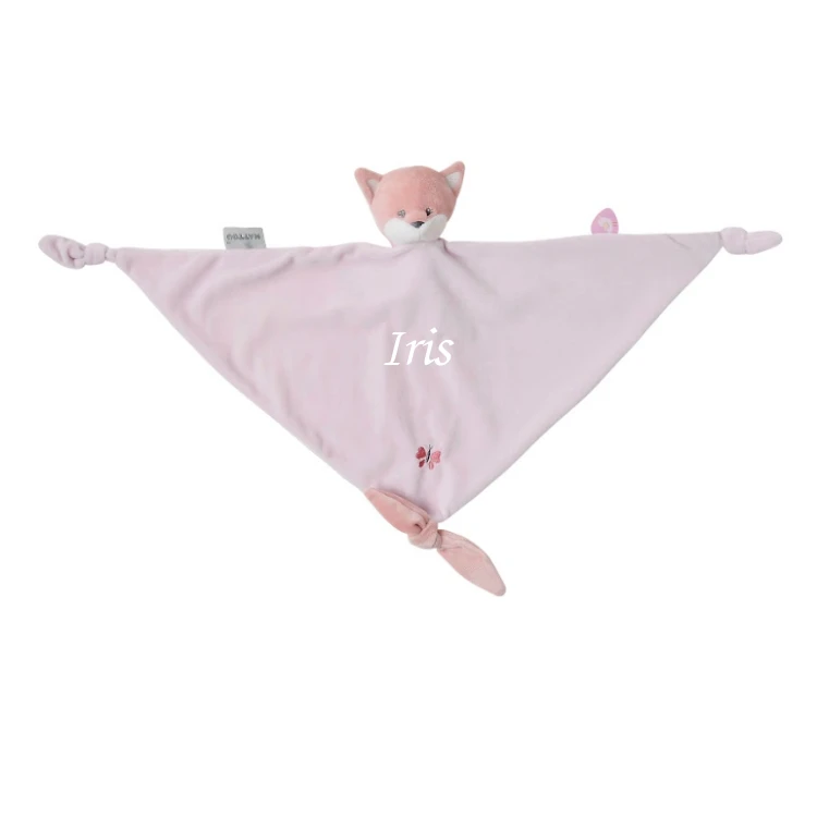 Nattou - Alice Et Pomme - Maxi Doudou Renard Rose 40 Cm 3 Nattou - Alice Et Pomme - Maxi Doudou Renard Rose 40 Cm