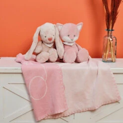 Nattou - Alice Et Pomme - Peluche Renard Rose 40 Cm -Magasin De Jouets alice20et20pomme2020peluche20renard20rose204020cm 1