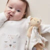 Noukie's - Babou Et Kendi - Doudou Plat Ours Beige Blanc -Magasin De Jouets babou20et20kendi2020plat20ours20beige20blanc