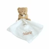 Baby'Nat Doudou Mouchoir Ours Marron Clair -Magasin De Jouets bn 20
