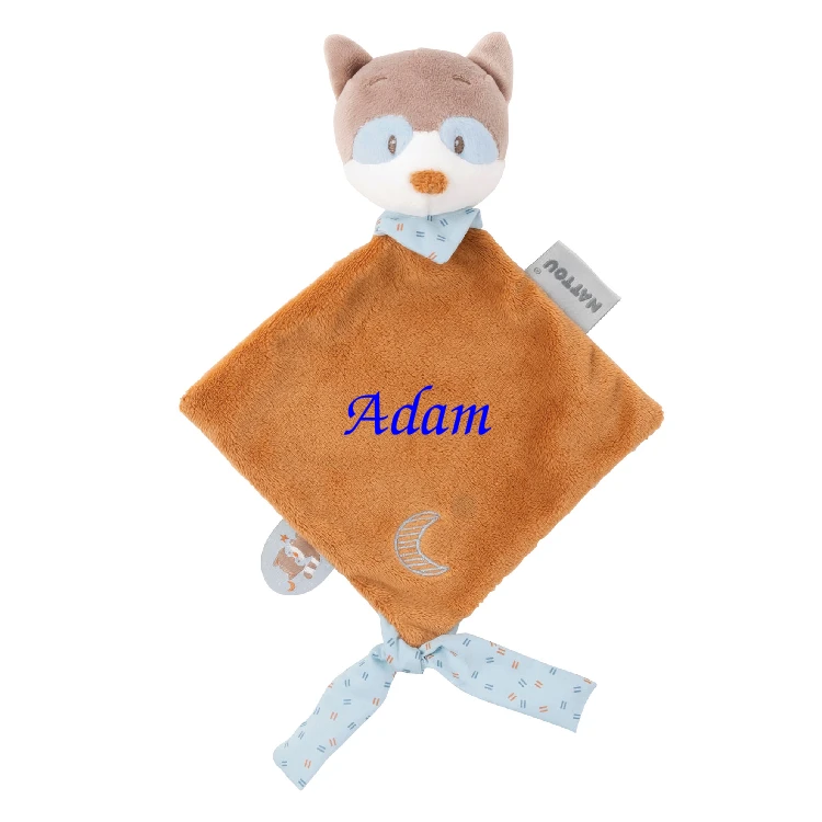 Nattou - Bob & Jim - Mini Doudou Raton-laveur Marron 20 Cm 3 Nattou - Bob & Jim - Mini Doudou Raton-laveur Marron 20 Cm