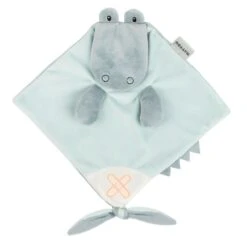 Nattou Buddiezzz Doudou Plat Crocodile Vert Avec Attache-sucette