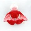 Catimini Doudou Canard Rouge Rose Fleur 1 Catimini Doudou Canard Rouge Rose Fleur -Magasin De Jouets canard20rouge20rose20fleur