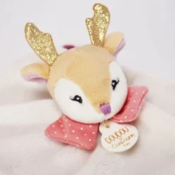 Doudou Et Compagnie - Meli Melo - Doudou Renne Violet 20 Cm -Magasin De Jouets dc38353