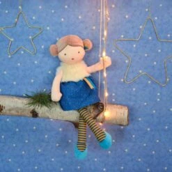 Jolijou - Demoiselle Vintage - Poupée Céleste Bleu 30 Cm -Magasin De Jouets demoiselle20vintage2020celeste20bleu203020cm 2