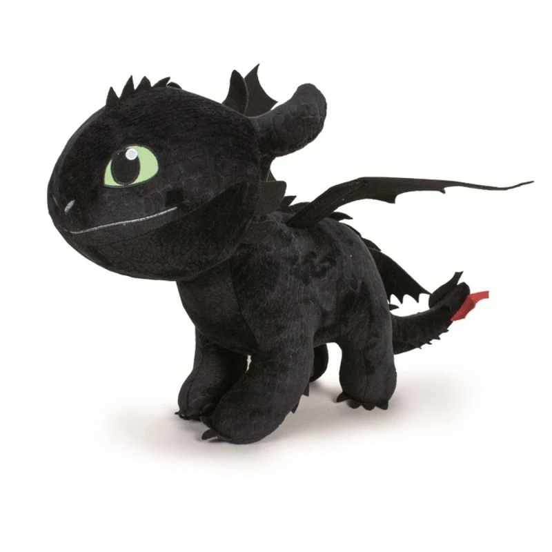 Famosa Dragons Peluche Krokmou Le Furie Nocturne Noir 30 Cm 3 Famosa Dragons Peluche Krokmou Le Furie Nocturne Noir 30 Cm