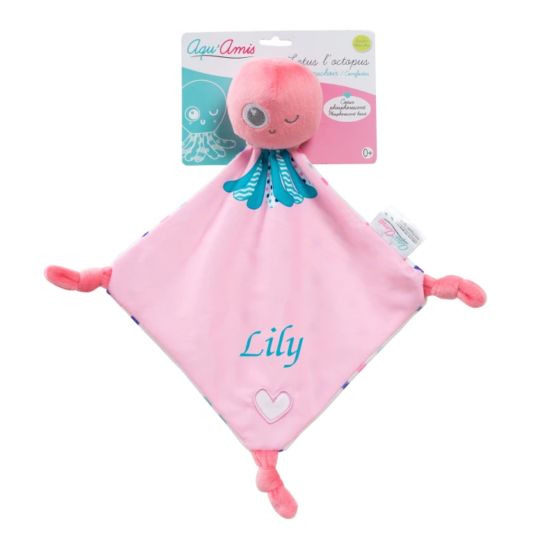 Pioupiou Et Merveilles - Aqu'Amis - Doudou Lotus La Pieuvre 20 Cm 3 Pioupiou Et Merveilles - Aqu'Amis - Doudou Lotus La Pieuvre 20 Cm