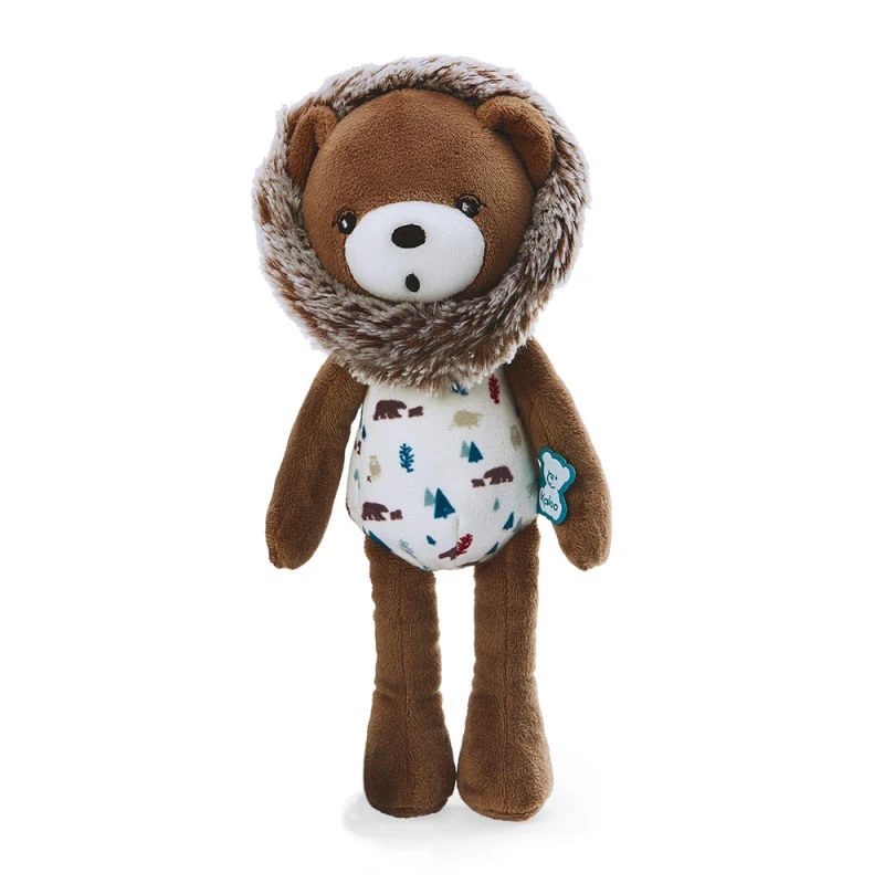 Kaloo - Filoo - Gaston L'ours Peluche 25 Cm Marron Blanc 3 Kaloo - Filoo - Gaston L'ours Peluche 25 Cm Marron Blanc