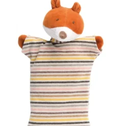 Moulin Roty La Grande Famille Gaspard Le Renard Doudou Marionnette 25 Cm
