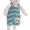 Moulin Roty La Grande Famille Léon Le Hérisson Peluche Bleu Gris -Magasin De Jouets grande20famille20leon20herisson20peluche20bleu20gris