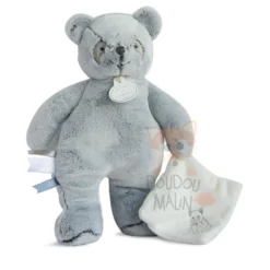 Doudou Et Compagnie J'aime Mon Doudou Peluche Panda Gris
