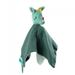 Lilliputiens - Joe Le Dragon - Doudou Plat Vert En Coton Biologique 25 Cm -Magasin De Jouets joe20dragon2020plat20vert20en20coton20biologique202520cm 1