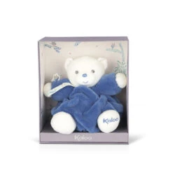 Kaloo - Plume - Peluche Ours Bleu Océan 20 Cm -Magasin De Jouets k90
