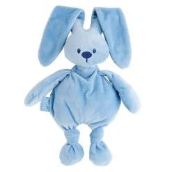 Nattou Lapidou Peluche Lapin Bleu Jeans 36 Cm