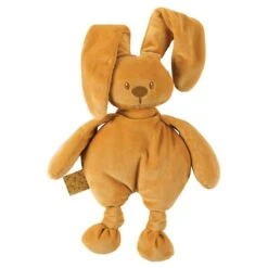 Nattou Lapidou Peluche Lapin Jaune Moutarde 30 Cm