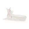 Kaloo - Les Amis Babies - Doudou Mouchoir âne Rose Blanc -Magasin De Jouets les20amis20babies20mouchoir20ane20rose20blanc