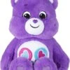 Les Bisounours - Peluche Ours Tougentille Violet Coeur 30 Cm -Magasin De Jouets les20bisounours2020peluche20ours20tougentille20violet20coeur203020cm
