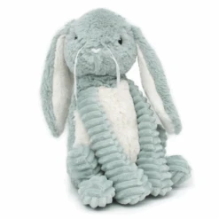 Les Déglingos - Les Ptipotos - Toudou Le Lapin Vert Menthe - Peluche 27 Cm