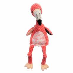 Les Déglingos Flamingos Le Flamant Rose Original Peluche Rose