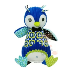 Les Déglingos Frigos Le Pingouin Peluche Originale Bleu 40 Cm