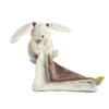 Baby'Nat - Les Layettes - Doudou Mouchoir Lapin Blanc Marron 30 Cm -Magasin De Jouets les20layettes2020mouchoir20lapin20blanc20marron203020cm