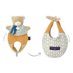 Doudou Et Compagnie - Les Petits Fûtés - Doudou Marionnette Ours 30 Cm