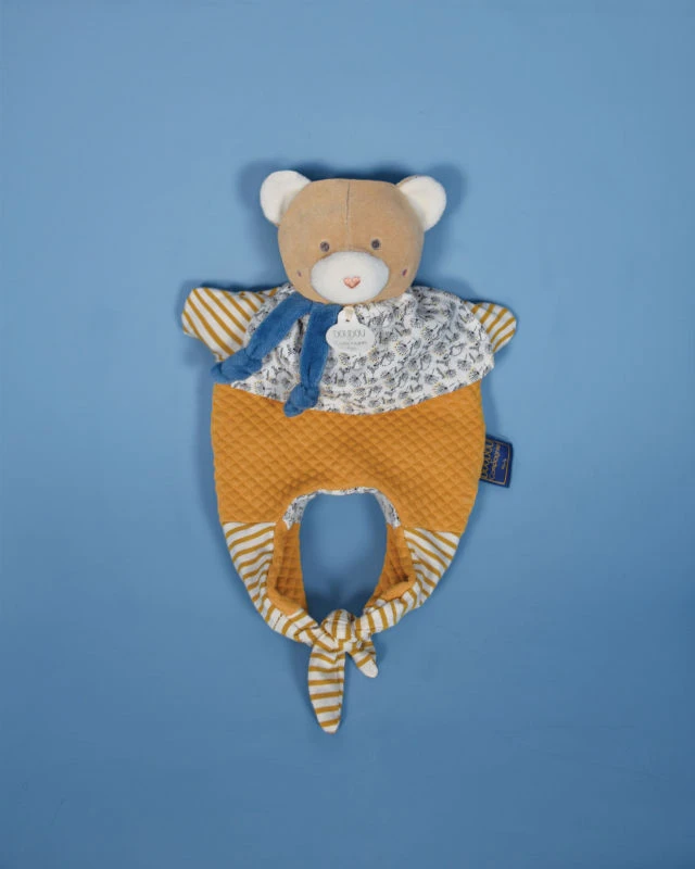 Doudou Et Compagnie - Les Petits Fûtés - Doudou Marionnette Ours 30 Cm 6 Doudou Et Compagnie - Les Petits Fûtés - Doudou Marionnette Ours 30 Cm – Image 4