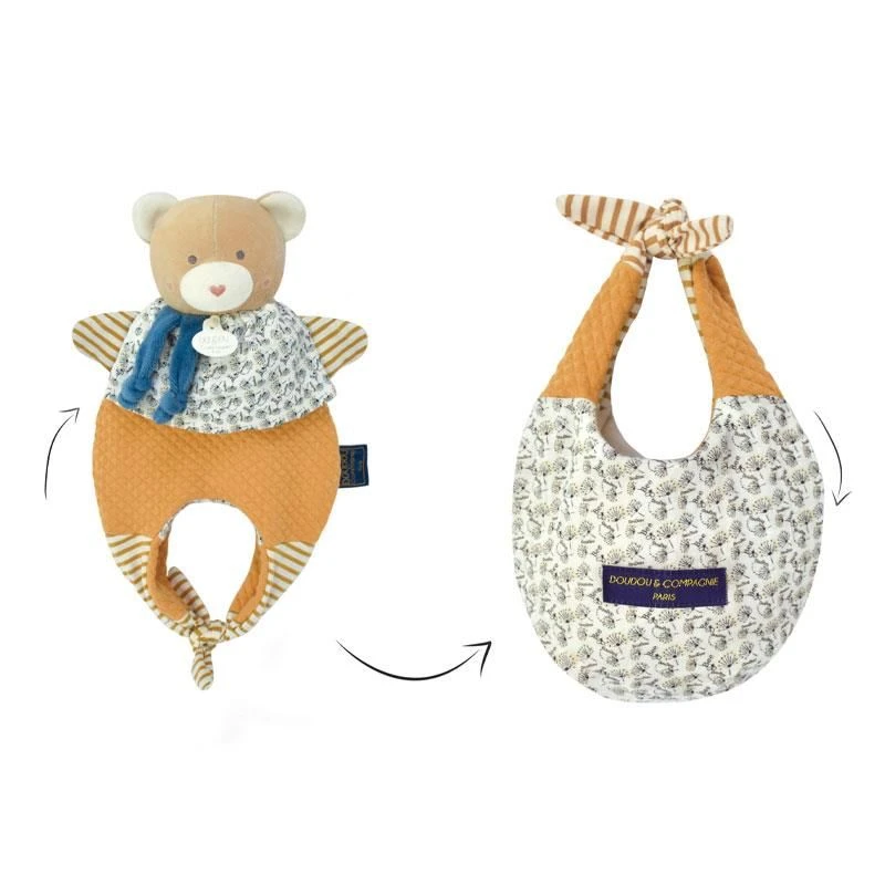 Doudou Et Compagnie - Les Petits Fûtés - Doudou Marionnette Ours 30 Cm 3 Doudou Et Compagnie - Les Petits Fûtés - Doudou Marionnette Ours 30 Cm