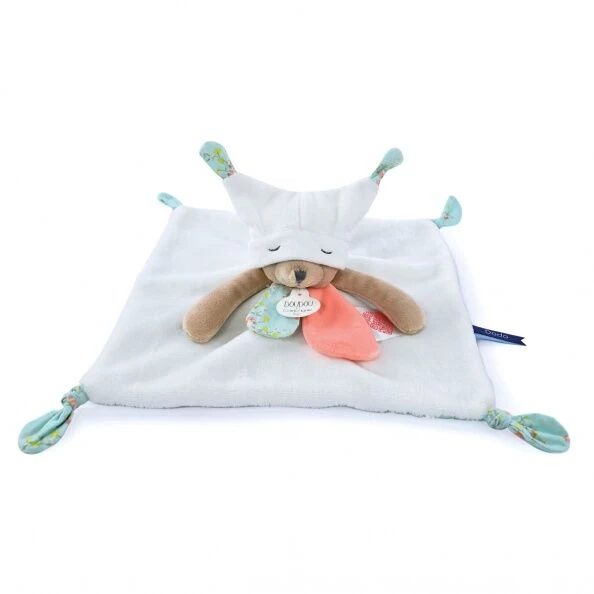 Doudou Et Compagnie - Les Petits Fûtés - Ours Doudou Blanc 35 Cm 5 Doudou Et Compagnie - Les Petits Fûtés - Ours Doudou Blanc 35 Cm – Image 3