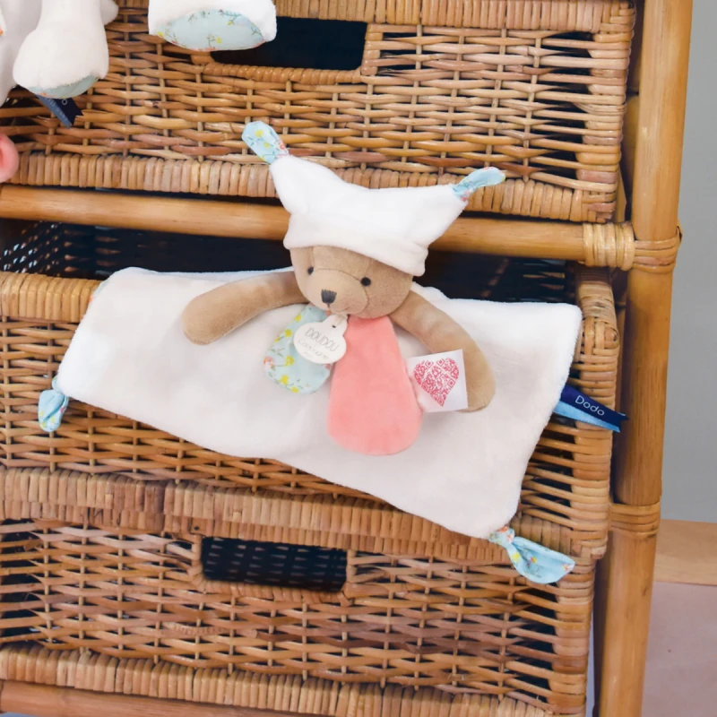 Doudou Et Compagnie - Les Petits Fûtés - Ours Doudou Blanc 35 Cm 3 Doudou Et Compagnie - Les Petits Fûtés - Ours Doudou Blanc 35 Cm