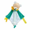 Baby'Nat - Les Super Doudous - Attache-sucette Ours Vert 20 Cm -Magasin De Jouets les20super20doudous2020attachesucette20ours20vert202020cm