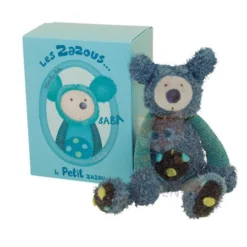 Moulin Roty Les Zazous Baba Le Koala Mini Peluche Bleu