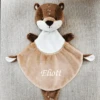 Nicotoy Lilou La Loutre Doudou Marron Blanc 30 Cm -Magasin De Jouets loutre20marron20blanc203020cm
