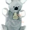 Doudou Marionnette Koala Gris Blanc -Magasin De Jouets marionnette20koala20gris20blanc