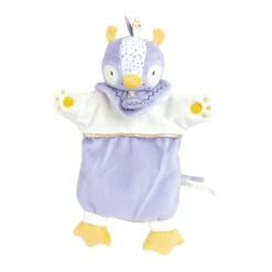 Baby'Nat - Marionnette Tipioux - Hibou Violet