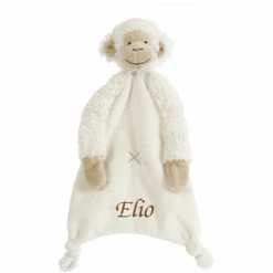 Happy Horse - Mickey Le Singe - Doudou Blanc 30 Cm