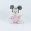 Disney Minnie La Souris Mini Peluche Rose Blanc Mouton