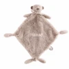 Dimpel - Noann L'ours - Grand Doudou Plat Marron Clair 35 Cm
