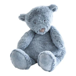 Dimpel - Noann L'ours - Peluche XL Bleu 50 Cm