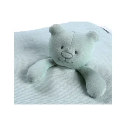 Noukie's Nouky L'ours Doudou Coton Biologique Vert Amande 25 Cm -Magasin De Jouets nouky20lours20coton20biologique20vert20amande202520cm 2