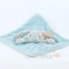 Obaïbi Doudou Plat Lapin Bleu Gris -Magasin De Jouets obaibi20plat20lapin20bleu20gris