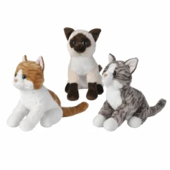 Nicotoy - Peluche Chat Réaliste Siamois 30 Cm -Magasin De Jouets peluche20chat20realiste20siamois203020cm 2