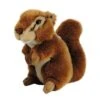 Nicotoy Peluche écureuil Debout Marron 20 Cm
