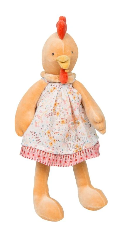 Moulin Roty La Grande Famille Félicie La Poule Peluche Robe Orange 30 Cm 3 Moulin Roty La Grande Famille Félicie La Poule Peluche Robe Orange 30 Cm