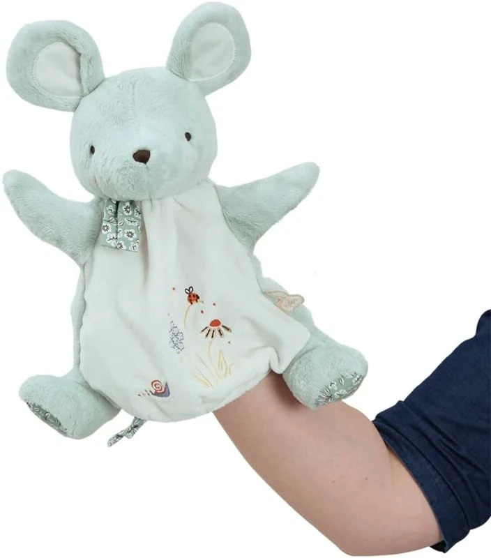 Kaloo - Petites Chansons - Doudou Marionnette Souris Verte 25 Cm 4 Kaloo - Petites Chansons - Doudou Marionnette Souris Verte 25 Cm – Image 2