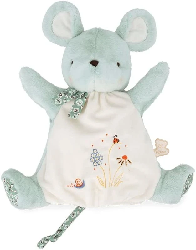 Kaloo - Petites Chansons - Doudou Marionnette Souris Verte 25 Cm 3 Kaloo - Petites Chansons - Doudou Marionnette Souris Verte 25 Cm