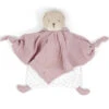 Kaloo - Petits Pas - Doudou Ours Coton Bio Rose 25 Cm -Magasin De Jouets petits20pas2020ours20coton20bio20rose202520cm